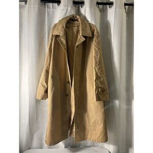 VINTAGE Men's Harbor Master Mariner III Fold Up Kangaroo‎ Coat Trench Size 42R